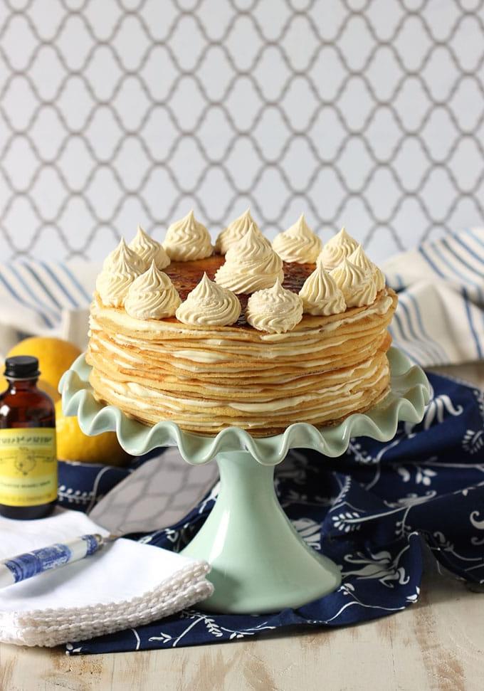 Torta di Crêpes al Limone e Mascarpone 2 Torta di Crêpes al Limone e Mascarpone: Un Dolce Leggero e Rinfrescante per la Primavera