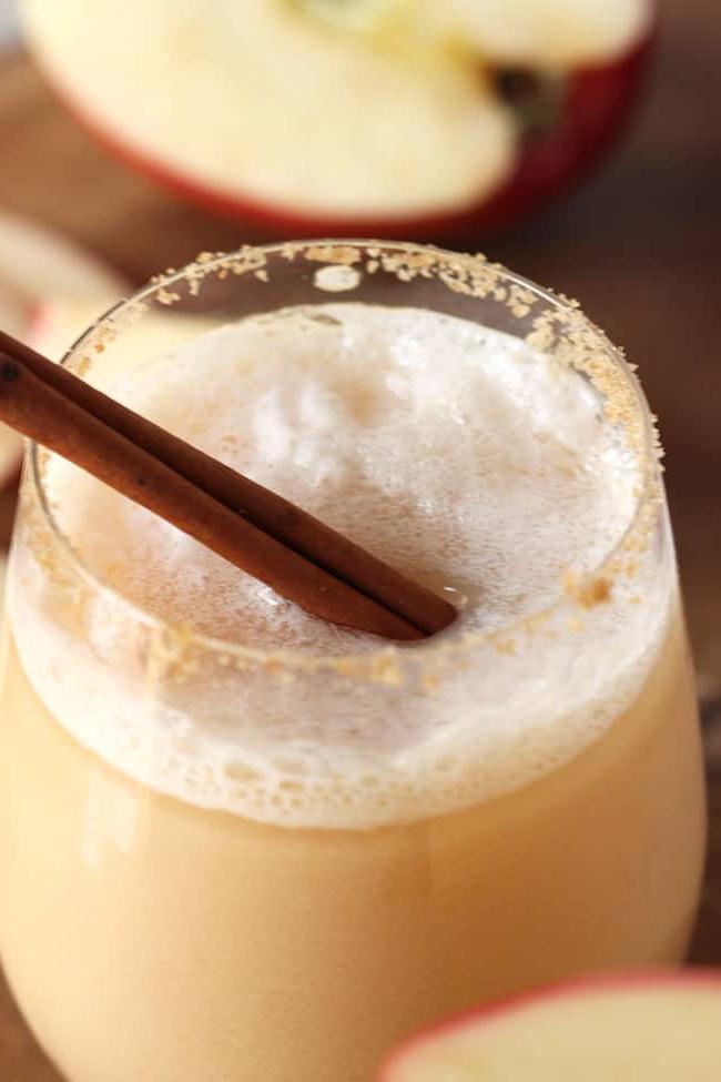 Apple Cider Gin Fizz | The Suburban Soapbox 