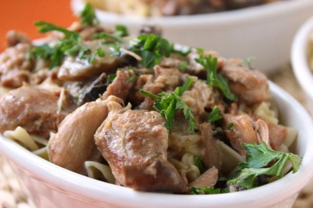 Slow Cooker Chicken Marsala Stew | The Suburban Soapbox