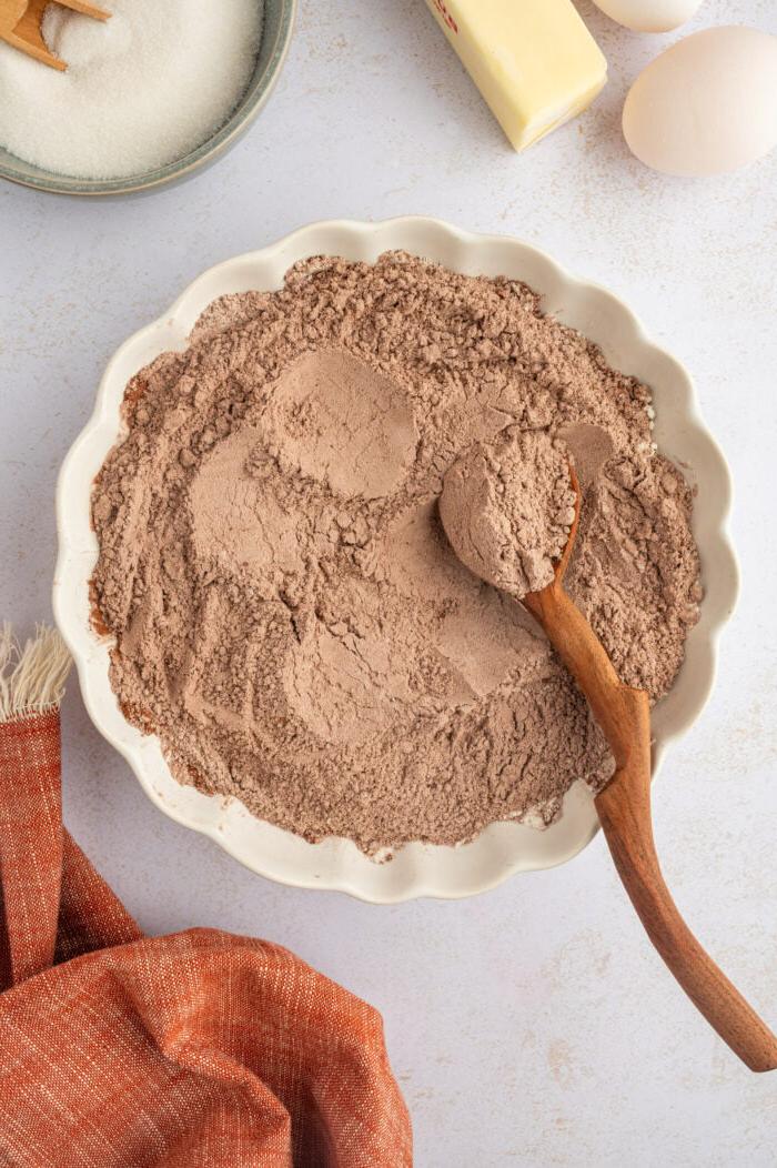 **Biscotti Doppio Cioccolato** 4 Ingredienti secchi per biscotti al doppio cioccolato