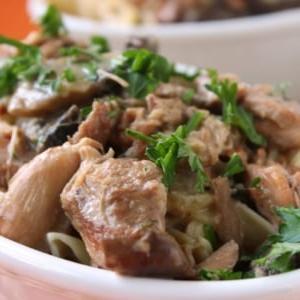 Stufato di Pollo al Marsala a Cottura Lenta 6 Stufato di Pollo al Marsala in Slow Cooker
