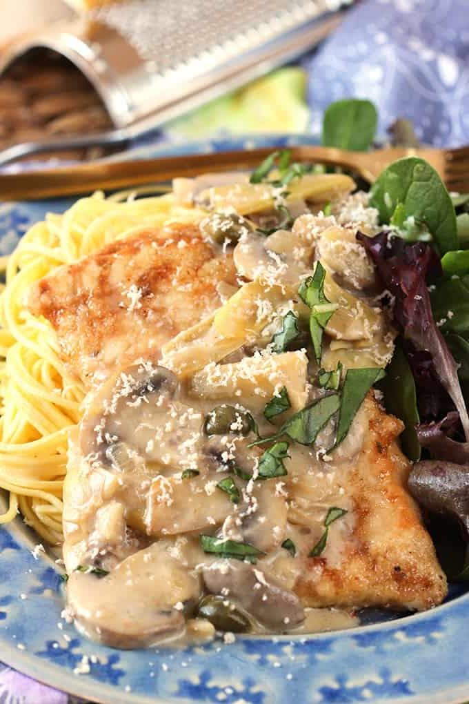 Le migliori ricette di petto di pollo al forno 10 Ricetta Petto di Pollo alla Piccata Cremoso | TheSuburbanSoapbox.com