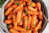 Golden Honey-Kissed Air Fryer Baby Carrots