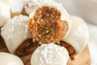 Wholesome Carrot Cake Bites