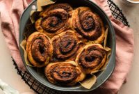 Golden Air Fryer Cinnamon Rolls