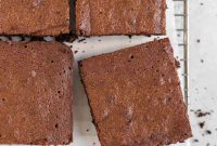 Decadent Oat Flour Fudge Brownies