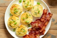 Fluffy Air Fryer Cottage Cheese Egg Bites