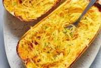 Crispy Air-Fried Spaghetti Squash