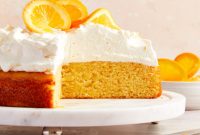 Orange Zest Almond Cake