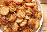 Crispy Air Fryer Parmesan Potatoes