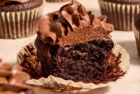 Gluten-Free Almond Flour Chocolate Cupcakes