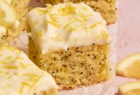 Delicate Lemon Poppy Seed Almond Cake