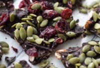 Decadent Dark Chocolate Fall Bark