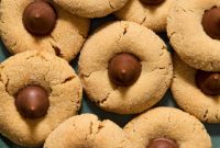 Deliciously Soft Chewy Gluten Free Almond Flour Peanut Butter Blossoms