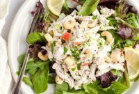 Creamy Cashew Apple Chicken Salad