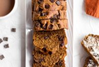 Dark Chocolate Coconut Whole Wheat Pumpkin Bread