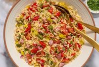 Zesty Italian Orzo Salad
