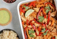 Sheet Pan Fajitas