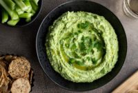 Southwestern Edamame Hummus