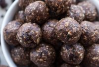 Dark Chocolate Cherry Power Poppers