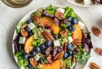 Summer Peach Blueberry Bliss