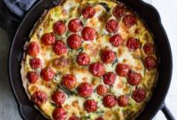 Caprese-Inspired Quiche
