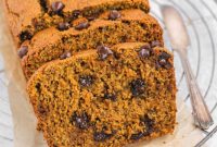 Irresistible Gluten Free Chocolate Chip Pumpkin Bread