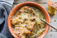 Effortless Bone Broth French Onion Soup
