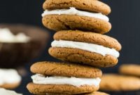 Zingy Lemon Cream Cheese Ginger Cookies