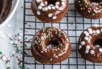 Delicious Mini Gingerbread Donuts Gluten Free