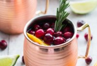 Orange Cranberry Kombucha Moscow Mule