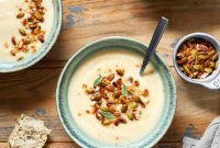 Golden Pear and Parsnip Cream