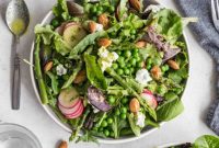 Emerald & Pea Medley with Zesty Lemon Thyme Drizzle