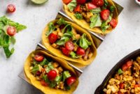Plant-Powered Spicy Breakfast Tacos