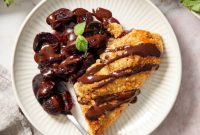 Rustic Almond Cherry Galette
