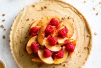 Summer Peach Cloud Pie