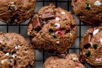 Decadent Double Chocolate Peppermint Cookies Grain Free Dairy Free