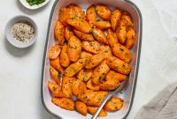 Crispy Garlic Herb Air Fryer Carrots