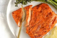 No-Fuss Air Fryer Frozen Salmon