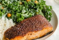 Perfectly Crispy Air Fryer Salmon