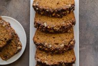 Decadent Molasses Walnut Banana Bread