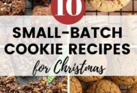 Delightful Small Batch Christmas Cookie Recipes