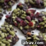 Loaded Dark Chocolate Autumn Bark