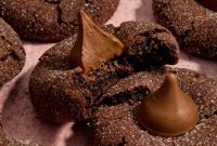 Almond Flour Chocolate Kiss Cookies: Quick & Easy